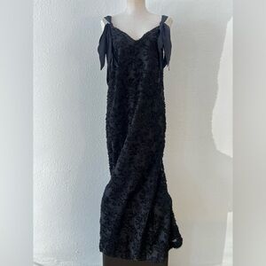 NWTs Julia Allert whimsygoth dark fairy grunge textured evening dress M